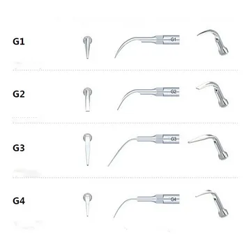 5pcs G1,G2,G3,G4,P1,P3, P4 Dental Scaler Tips Passer EMS Spætte Ultralyd Scaler Håndstykket Dental Ultralyd Scaler Skalering Tip