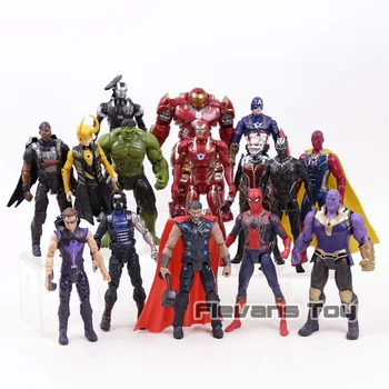 Avengers 3 infinity-krigen Film Animationsfilm Super Helte-Captain America Ironman, Spiderman, hulk, thor Superhelte Action Figur Toy