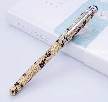 Duke 962 Serie Fountain Pen Medium Spids , Smuk Slangeskind Mønster Skriftligt Gave Pen