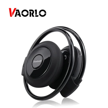 VAORLO Mini 503 Bluetooth-Hovedtelefoner, Sport Trådløse Headsets TF/Micro SD-Kort Neckband Stereo-Bluetooth-Hovedsæt Med MIKROFON FM