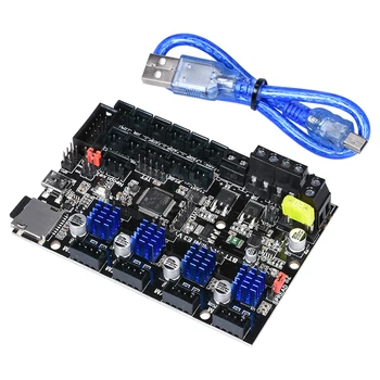 BIGTREETECH BTT SKR MINI E3 V1.2 32 Bit Control Board Integreret TMC2209UART RGB Marlin For Ender 3/5 Pro 3D-Printer Dele