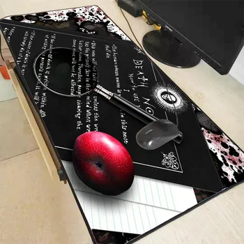 MRG Animationsfilm Death Note Logo Gaming musemåtte Store RGB Computer Mause Pad Tastatur Mause Tæppe Bruser Mat PC-Spil musemåtte