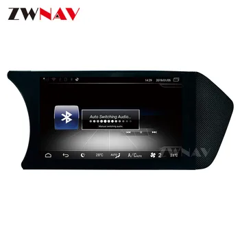 4+64 Android 9.0 Car multimedia afspiller Til MERCEDES-BENZ C-klasse C204 2011-bilradioens Lyd, Video, stereo Head Unit gratis kort