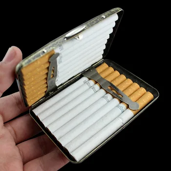 16pcs Cigaret Container Che Guevara Mønster Ryger Cigaretter Tilfælde Tobak Holder Mini-opbevaringsboks Far Mandlige Ven