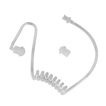 5 pc ' er Aftagelig, Gennemsigtig høreapparat Med Øre Hoveder Tips for To-Vejs Radioer høreapparat