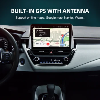 ISUDAR V57S stemmestyring Android bilradioen Til Toyota Corolla 2018 2019 - GPS Stereo Receiver Med Tv-Kamera, 2-din-IPS