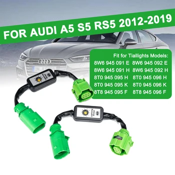 Dynamisk Turn Signal Indikator For Audi A5 og S5 RS5 2012 2013 2016 2017 2018 2019 LED Baglygte Add-on Modul Kabel