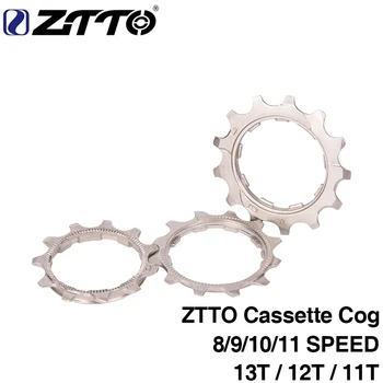 ZTTO 1stk MTB Cykel Cykel Kassette Cog 8 9 10 11 Hastighed 11T 12T 13T Frihjul Dele til ZTTO K7 Kassette Dele til Cykler