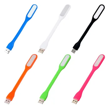 YCDC Fleksibel 5v Farvede Mini-USB-Ventilator + USB-LED-Lampe Nat Lys Pack Plast Drevet Af Tabletter, Bærbare computere Magt Banker