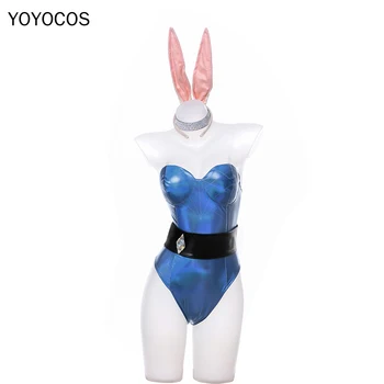 YOYOCOS Ahri Cosplay Kostume LOL KDA Bunny Girl Sexede Piger Dress Jumpsuits Fest Halloween Kostumer Anime Figur Cosplay Nyt Sæt