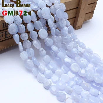 8-10mm uregelmæssige naturlige sten perler lilla stribe onyx perler til smykkefremstilling 15inches perler diy armbånd